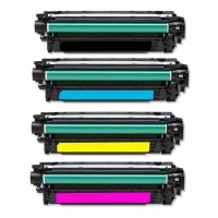 5 Pack - Compatible 507X Multipack CE400X/CE401A/CE402A/CE403A BBCMY Toner + Extra Black for HP Printers