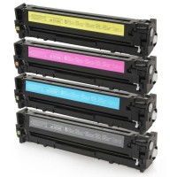 4 Pack - Compatible 131X Multipack CF210X/CF211A/CF212A/CF213A BCMY Toner for HP Printers