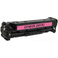 Compatible 201X CF403X Magenta Toner Cartridge for HP Printers