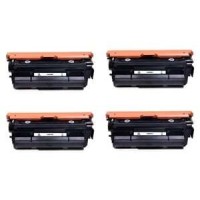 4 Pack - Compatible 655A Multipack CF450A/CF451A/CF452A/CF453A BCMY Toner for HP Printers 4 Pack - Compatible 655A Multipack CF450A/CF451A/CF452A/CF453A BCMY Toner for HP Printers