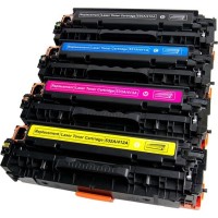 4 Pack - Compatible 205A Multipack CF530/1/2/3A BCMY Toner for HP Printers