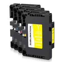 4 Pack - Compatible GC41 BCMY Ink Multipack for Ricoh Printers