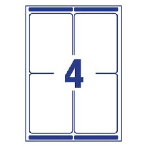 Compatible L7169-100 A4 Sheets 4 Labels per Sheet 139mm x 99mm