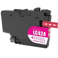 Compatible LC424M Magenta Ink Cartridge for Brother Printers