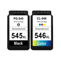 Twin Pack - Compatible PG-545XL CL-546XL B/CMY Ink Multipack for Canon Printers