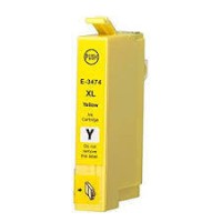 Compatible 34XL T3474 Yellow Ink Cartridge for Epson Printers C13T34744012 Compatible 34XL T3474 Yellow Ink Cartridge for Epson Printers C13T34744012