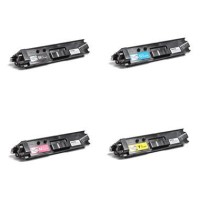 5 Pack - Compatible TN329 BCMY Toner Multipack + Extra Black for Brother Printers