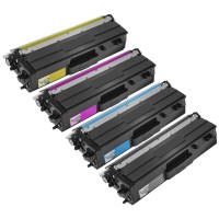 5 Pack - Compatible TN421 BCMY Toner Multipack + Extra Black for Brother Printers