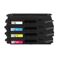 5 Pack - Compatible TN426 BCMY Extra Hi Cap Toner Multipack + Extra Black for Brother Printers