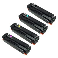 5 Pack - Compatible 207A Multipack W2210A/W2211A/W2212A/W2213A BCMY Toner + Extra Black for HP Printers