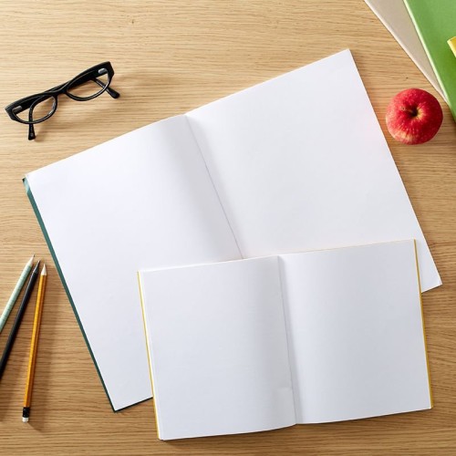 RHINO A4 Exercise Book 80 Page, Red, B (Pack of 50)