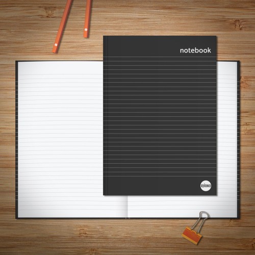 Rhino Everyday Feint Ruled Casebound Notebook 192 Pages A4