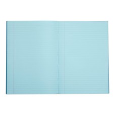 RHINO A4 Special Exercise Book 48 Page, Light Blue with Tinted Blue Paper, F8M (Pack of 10)
