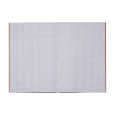 RHINO A4 Exercise Book 48 Page, Orange, S10 (Pack of 100)