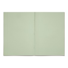 RHINO A4 Special Exercise Book 48 Page, Red with Tinted Green Paper, F8M (Pack of 10)