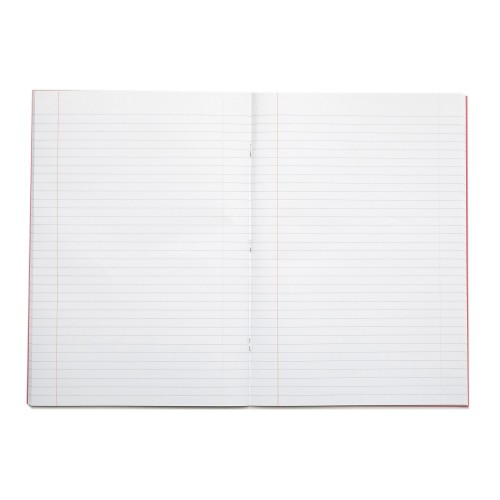 RHINO A4 Exercise Book 64 Page, Red, F8M (Pack of 10)