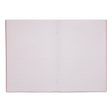 RHINO A4 Exercise Book 64 Page, Red, TB/F8 (Pack of 50)