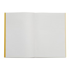 RHINO A4 Exercise Book 64 Page, Yellow, F8/B (Pack of 50)
