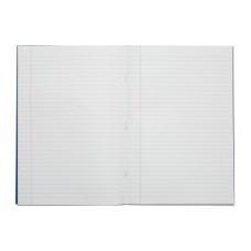 RHINO A4 Exercise Book 80 Page, Dark Blue, F8M (Pack of 10)