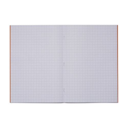 RHINO A4 Exercise Book 80 Page, Orange, S10 (Pack of 50)