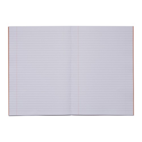 RHINO A4 Exercise Book 80 Page, Orange, F8M (Pack of 10)