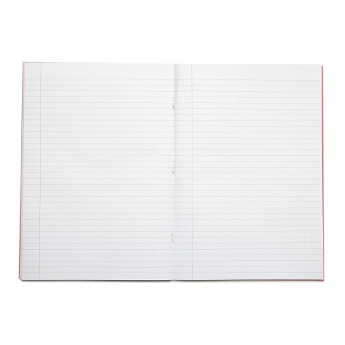 RHINO A4 Exercise Book 80 Page, Pink, F8M (Pack of 10)