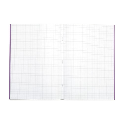 RHINO A4 Exercise Book 80 Page, Purple, S7 (Pack of 50)