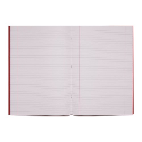 RHINO A4 Exercise Book 80 Page, Red, F6M (Pack of 50)
