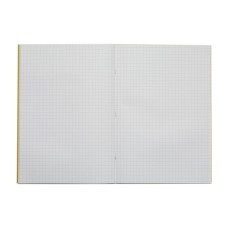 RHINO A4 Exercise Book 80 Page, Yellow, S7 (Pack of 50)