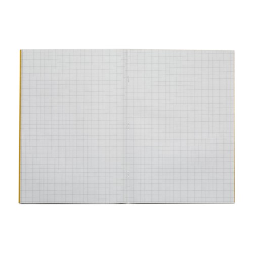 RHINO A4 Exercise Book 80 Page, Yellow, S7 (Pack of 50)