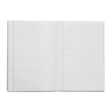 RHINO A4 Exercise Book 96 Page, Purple, F8M (Pack of 50)