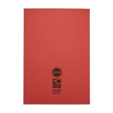 RHINO A4 Exercise Book 96 Page, Red, F8M (Pack of 50)