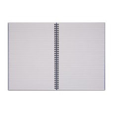 RHINO A4 Twinwire Casebound Book 160 Page, F8 (Pack of 5)
