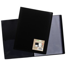 A5 100% Recycled 40 Pocket Flexicover Display Book - Single