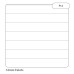 RHINO A4 Exercise Book 48 page, Red, F12 (Pack of 100)