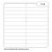 RHINO A6+ Vocabulary Exercise Book 48 Page, Yellow, F7CM (Pack of 100)