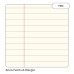 RHINO A4 Special Exercise Book 48 page, Red with Cream Tinted Paper, F8M (Pack of 50)