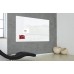 Wall Mounted Magnetic Glass Board 1800x1200x18mm - Super White