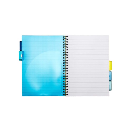 Pukka Pad Stripes Polypropylene Project Book 250 Pages A4 Blue/Pink (3) Pukka Pad Stripes Polypropylene Project Book 250 Pages A4 Blue/Pink (3)