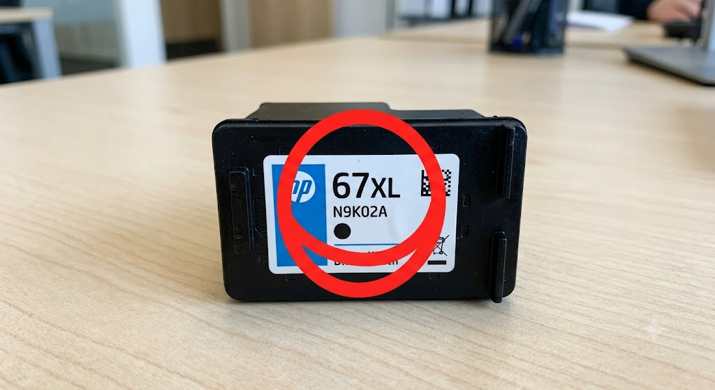 Ink Cartridge Part Number Location